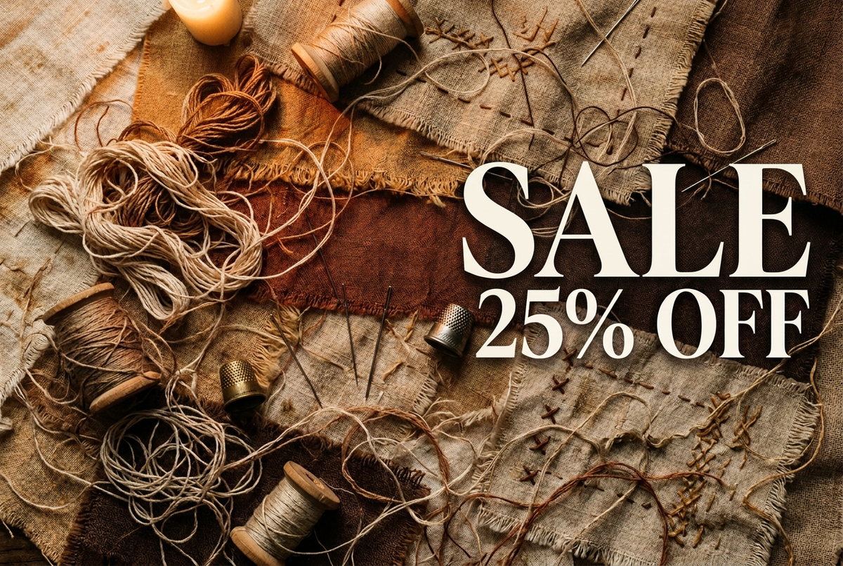 Sale 25% OFF rustic sewing collection image