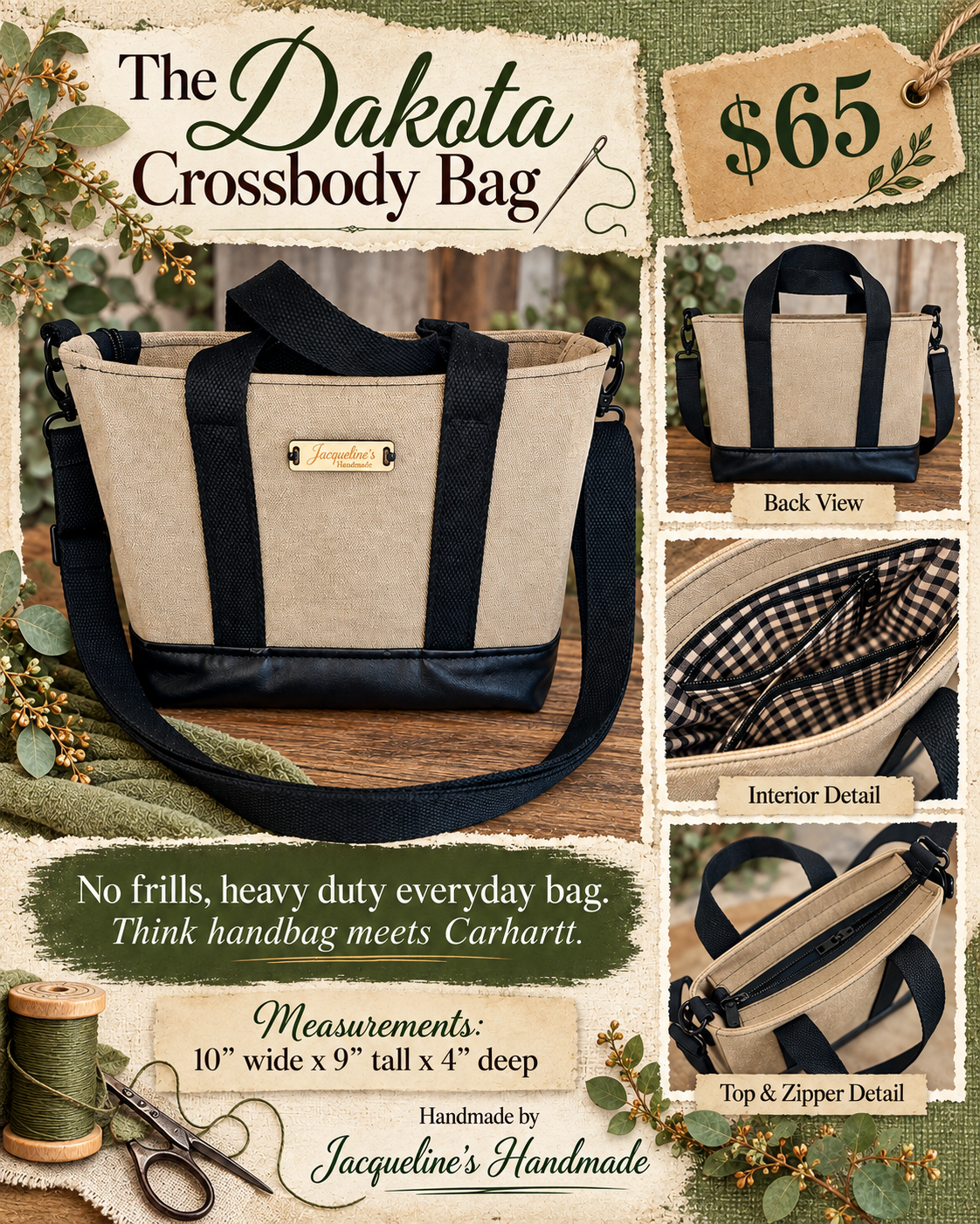The Dakota Crossbody Bag