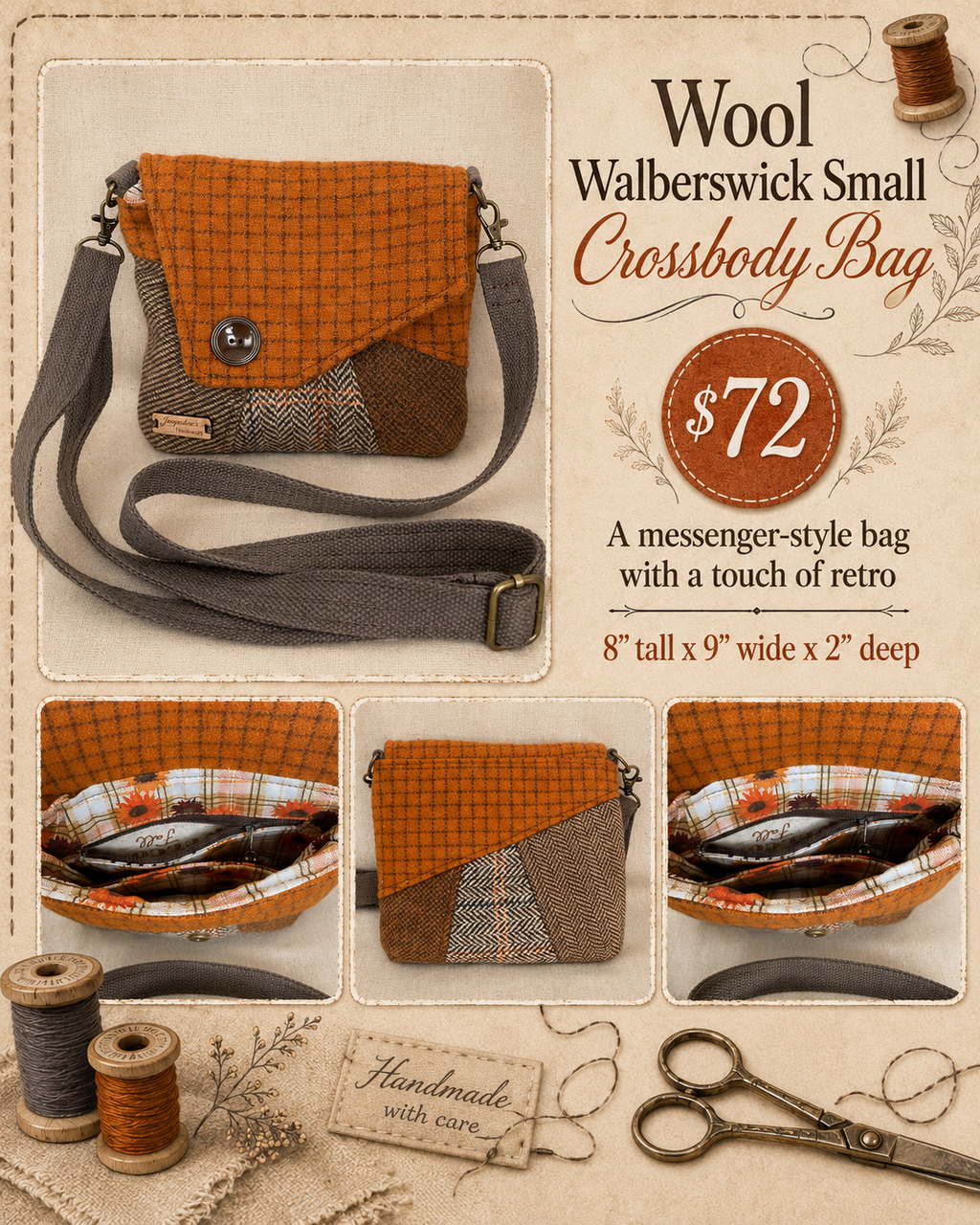 The Wool Walberswick Crossbody