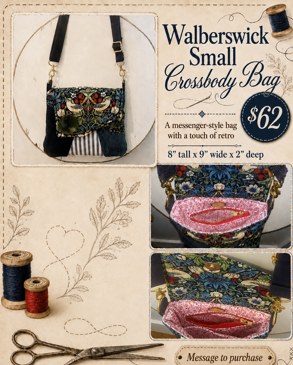 Walberswick Small Crossbody Bag