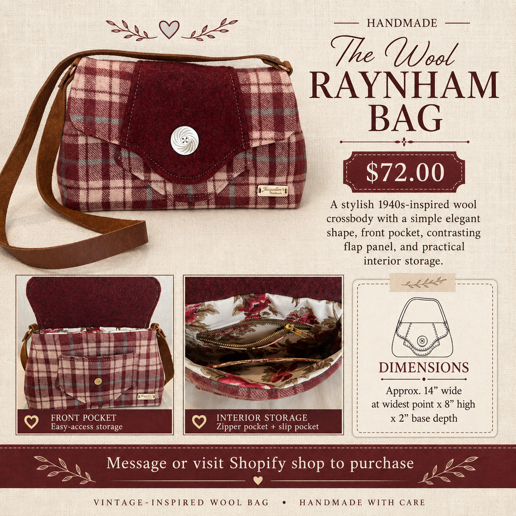 The Wool Raynham Bag