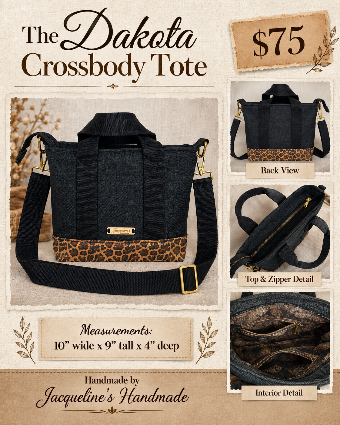 The Dakota Crossbody Bag