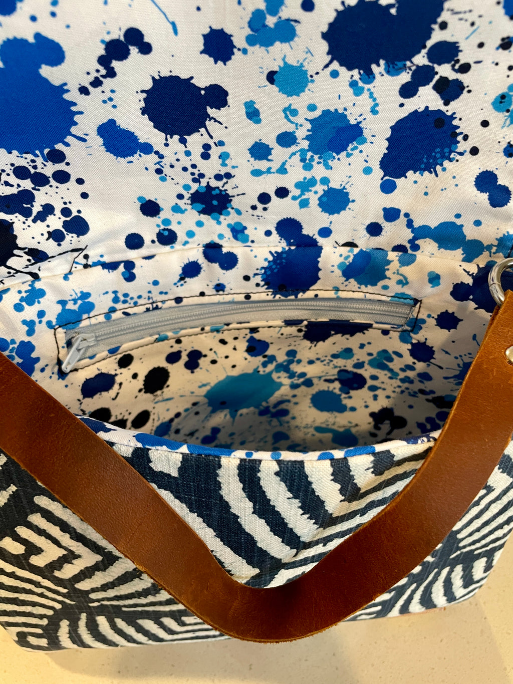 The Powell Bag with Leather Strap