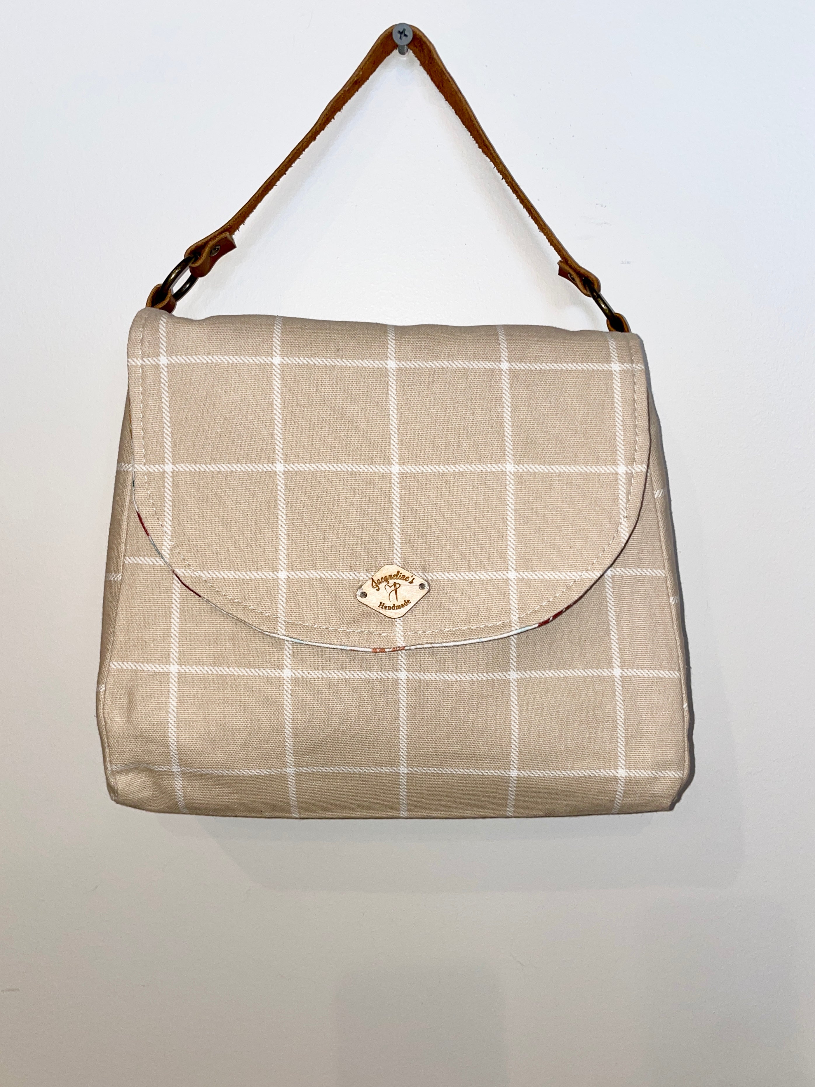 The Powel Bag with Leather Strap