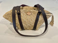 Small Raffia Basket Bag - Natural