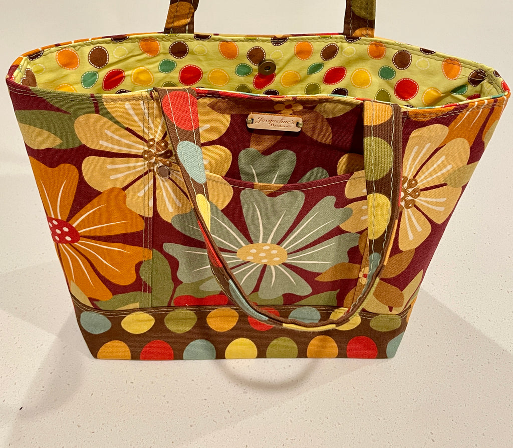 Medium Fun Little Tote - Brown