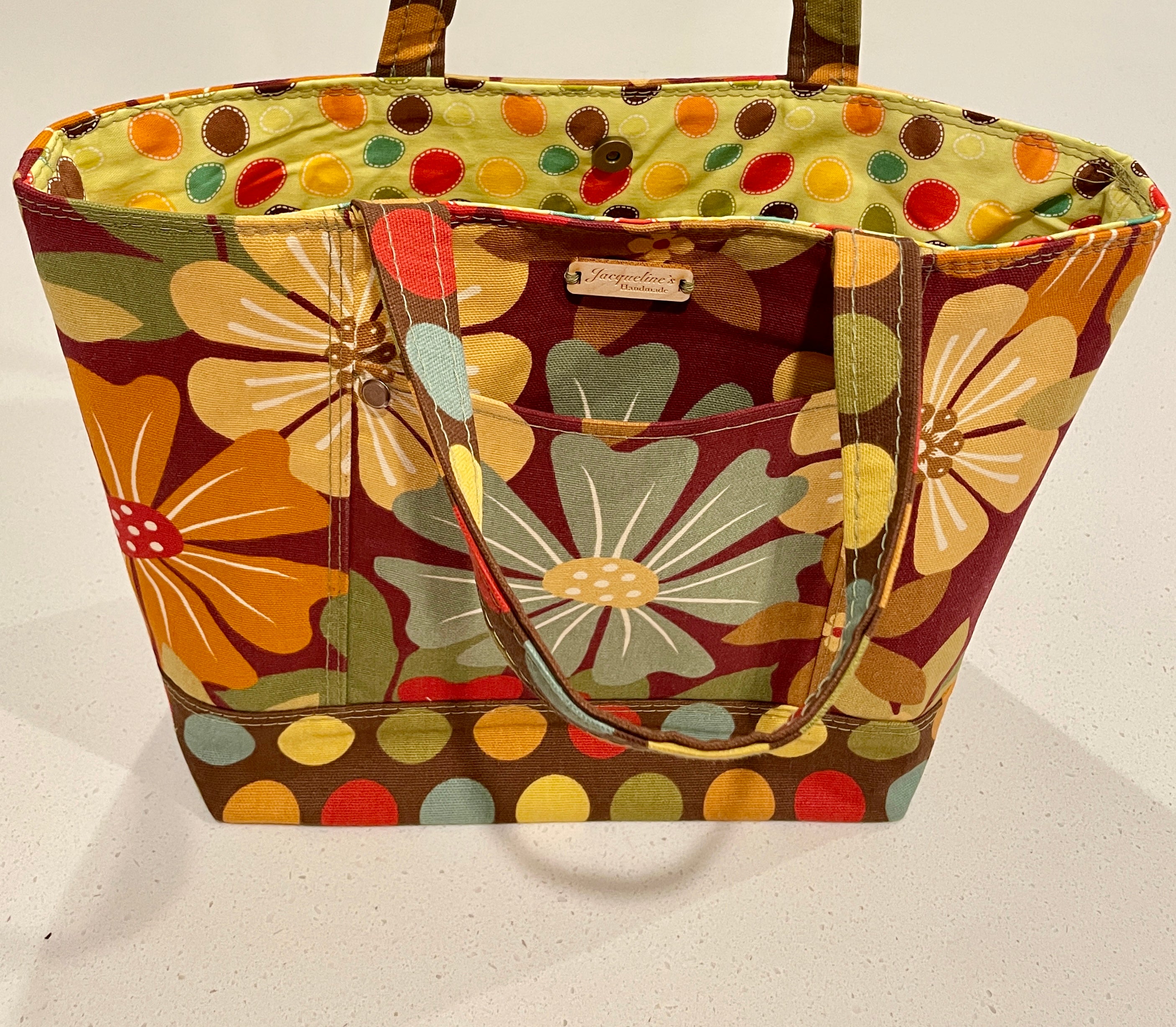 Medium Fun Little Tote - Brown