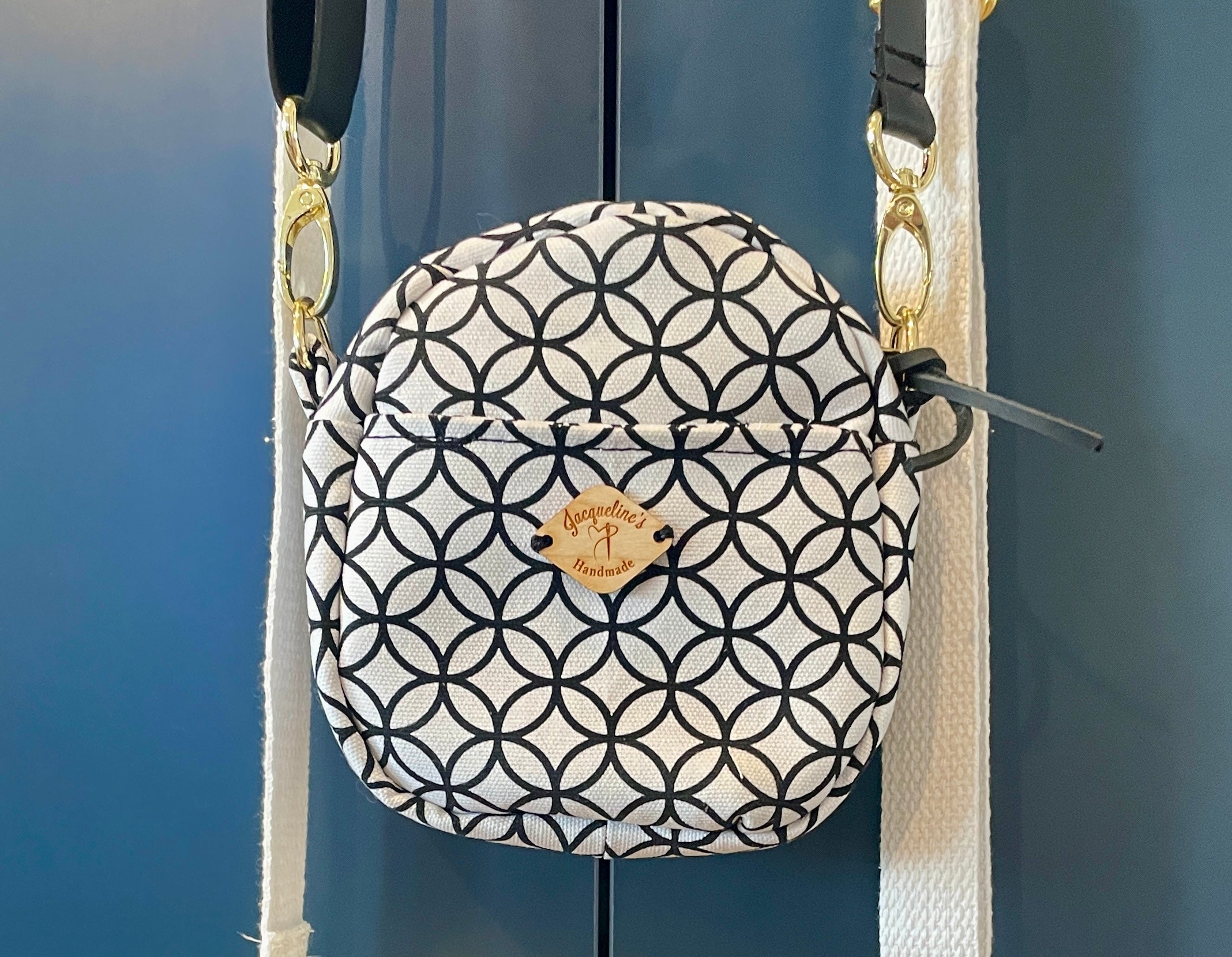 Mini Crossbody Bag - B&W