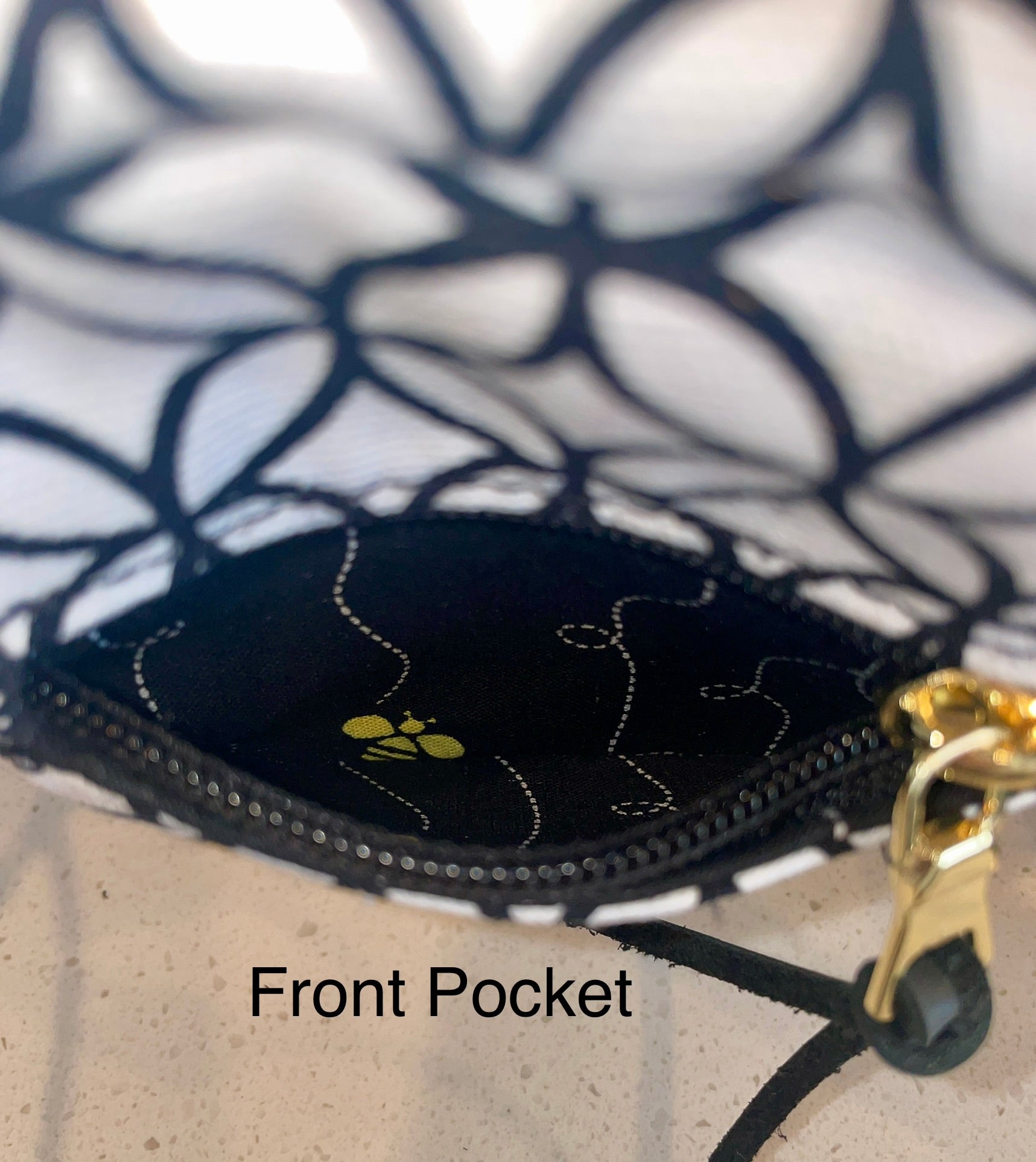 Mini Crossbody Bag - B&W