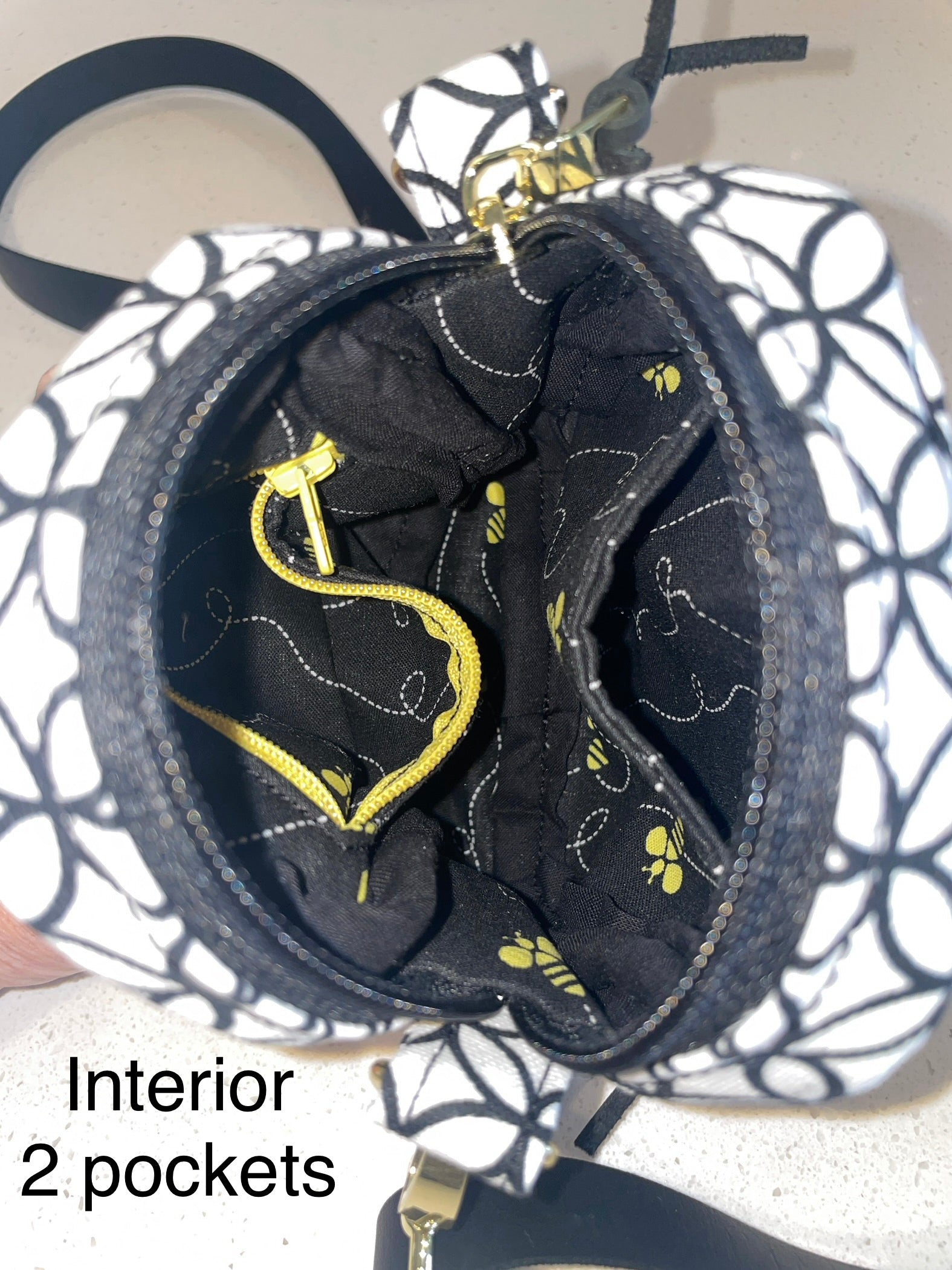 Mini Crossbody Bag - B&W