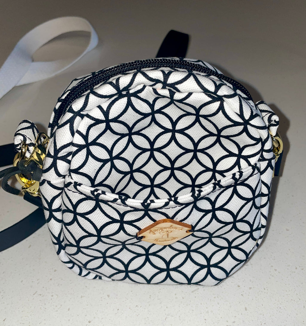 Mini Crossbody Bag - B&W