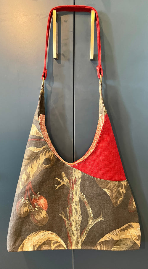 Large Triangle Hobo Bag