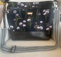 Black & Purple Hobo Bag