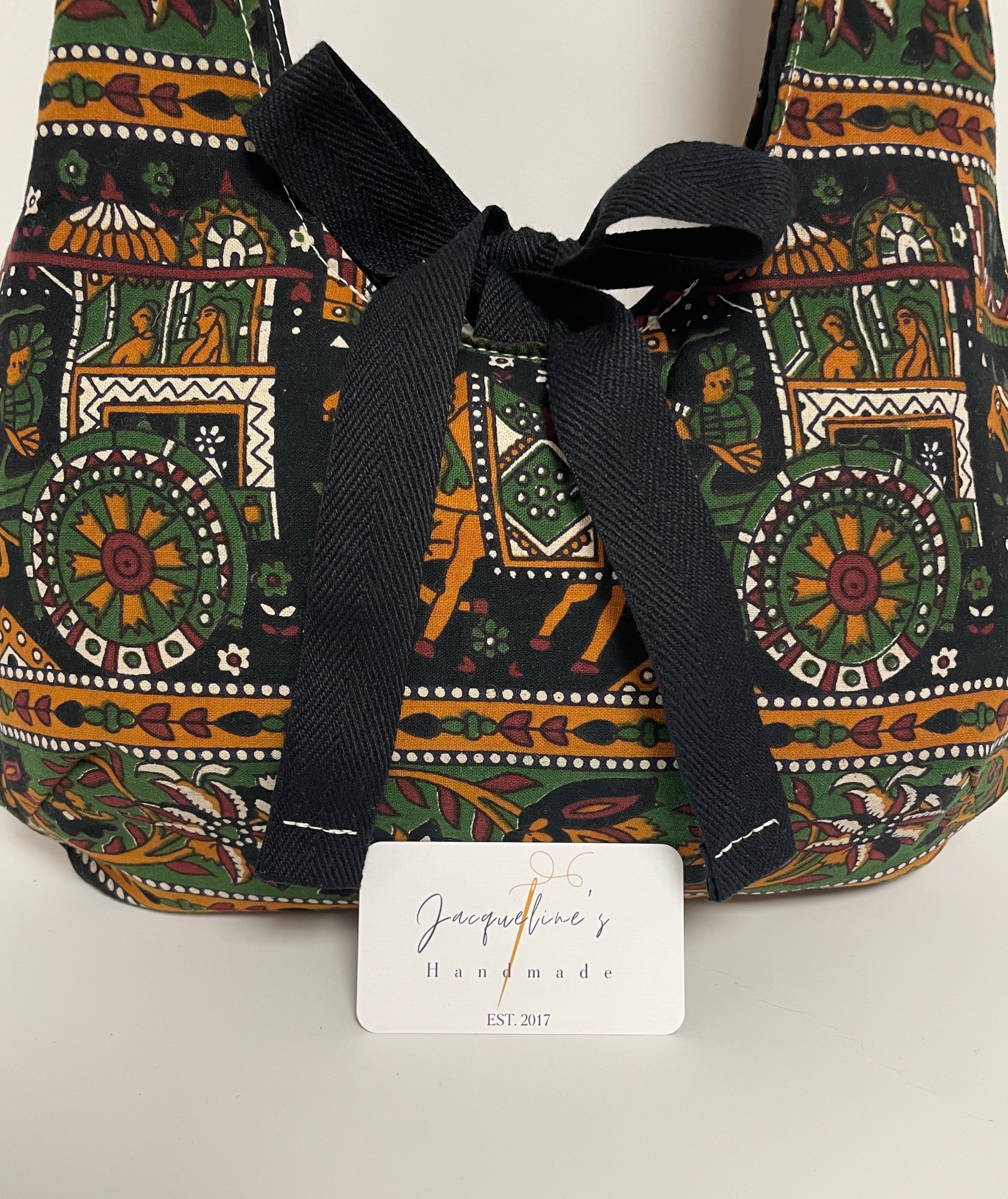 Small Boho Bag - Black